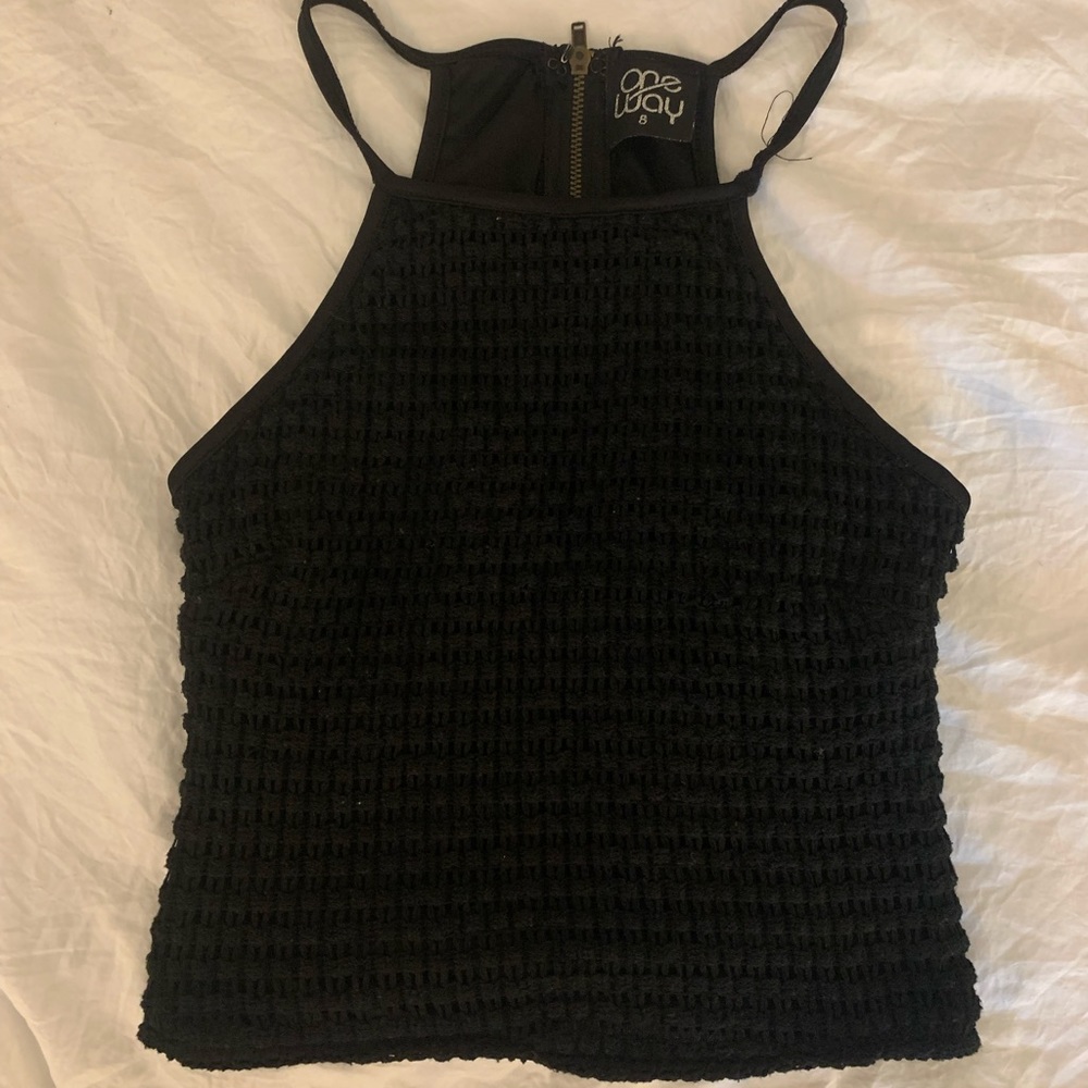 LF One Way Knit Crop Top